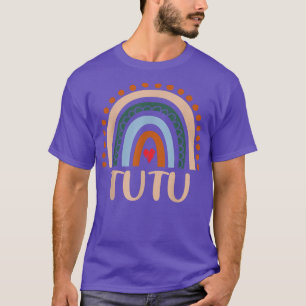 Tutu Rainbow Grandma Cute Mors dag Funny Tutu T Shirt