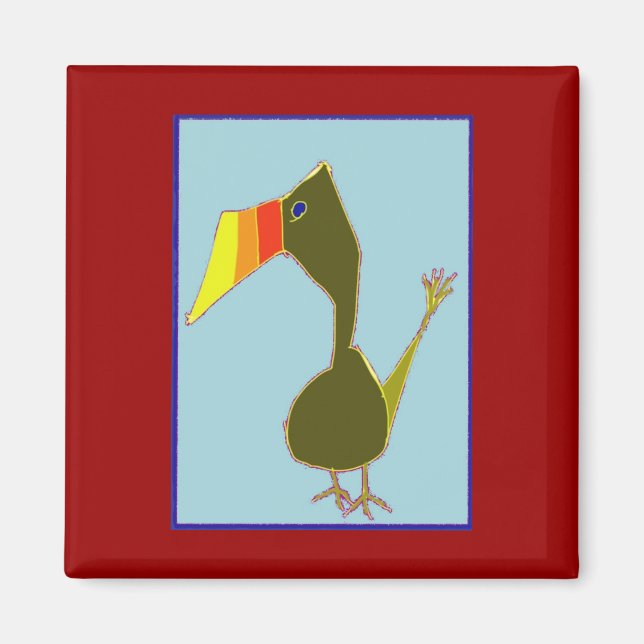 Tutu the Toucan Magnet (Framsidan)