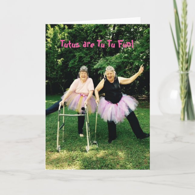 Tutu-Vänskap-kort Kort (Framsida)