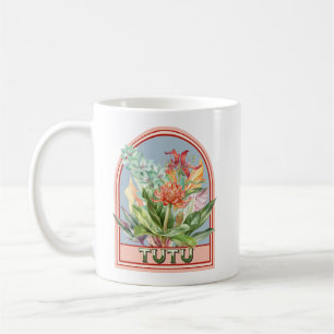 Tutu Vintage Blommigt Grandmor Kaffemugg
