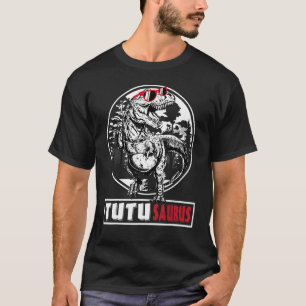 Tutusaurus Dinosaur Tutu Saurus Grandma T Shirt