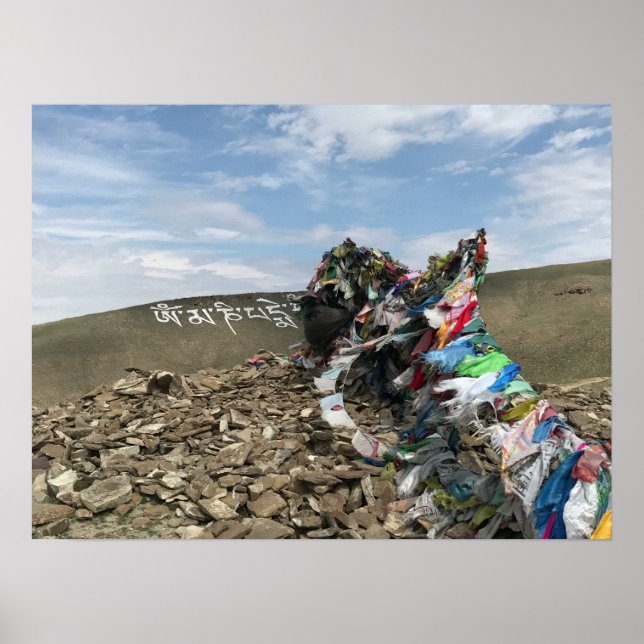 Tuva - om mani padme hum - Buddhism poster (Framsidan)