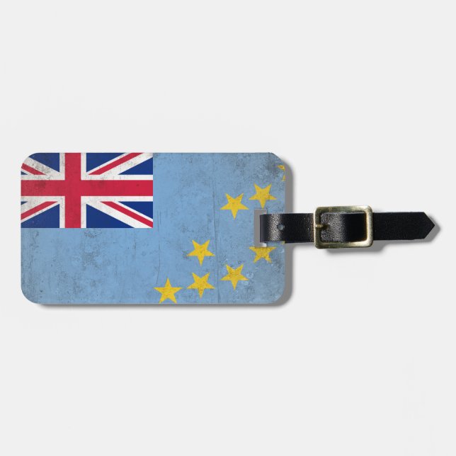 Tuvalu Bagagebricka (Horisontell Framsida)