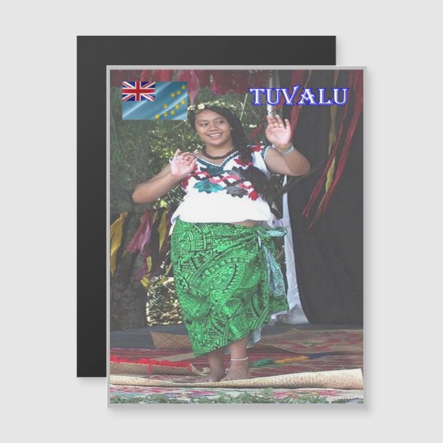 Tuvalu - Dancer - (Fram/baksida)