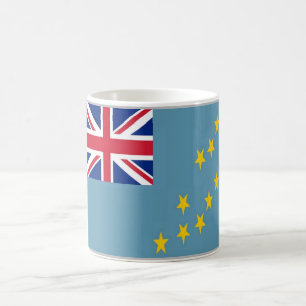Tuvalu - Flagga - Kaffemugg