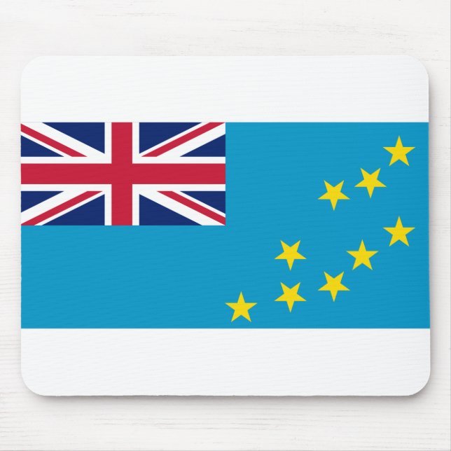 Tuvalu Flagga Musmatta (Framsidan)