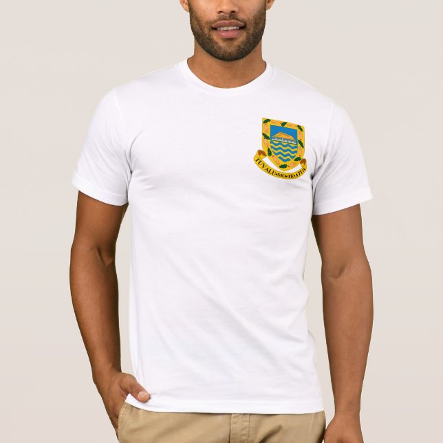 Tuvalus emblem t shirt (Framsida)