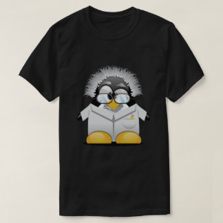 Tux einstein t shirt