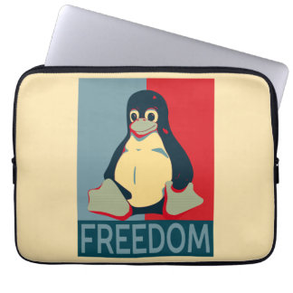Tux-frihet för Linux-användare Laptop Fodral