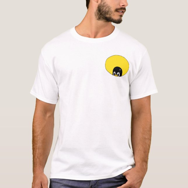 Tux i ditt fick- t-shirt (Framsida)