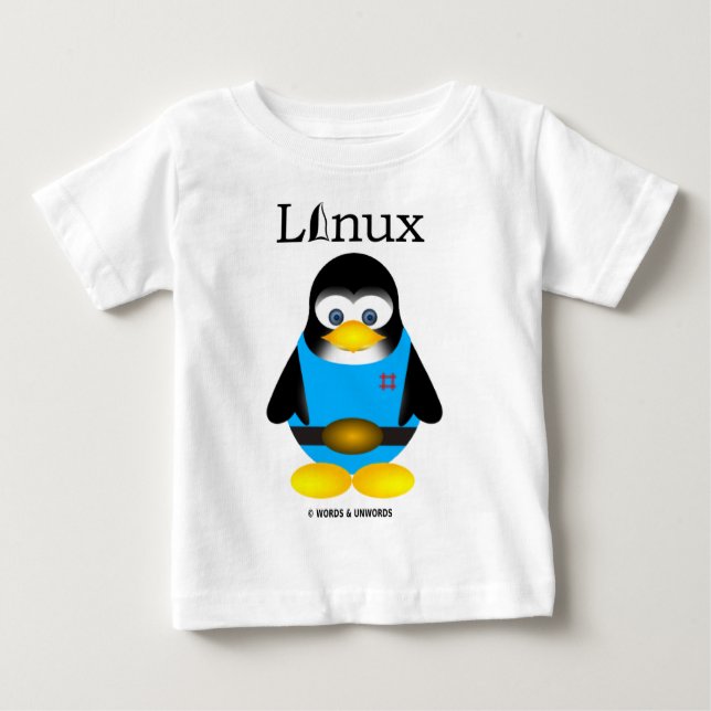 Tux (Linux) T Shirt (Framsida)