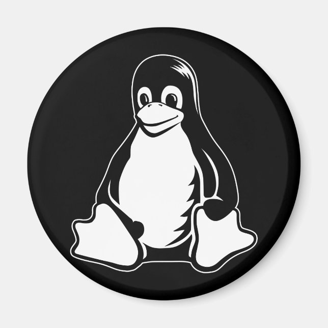 Tux Penguin - (Linux, Open Source, Copyleft, FSF) Magnet (Framsidan)