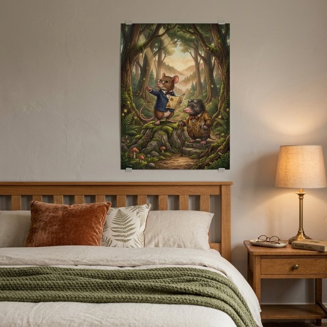 Tux & Twitch Resan Börjar Poster (Skapare uppladdad)