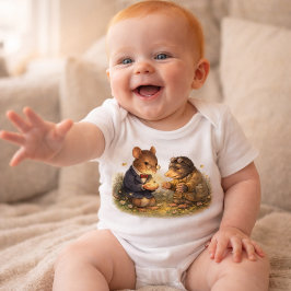 Tux & Twitch Sköna Eldflugelögonblick T Shirt