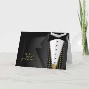 Tuxedo Bestman Inbjudan