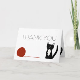 Tuxedo Black and White Cat Tack Kort