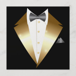 Tuxedo Black Tie Evenemang INBJUDAN