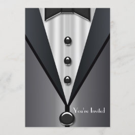 Tuxedo Black Tie Formell Tillställning Inbjudningar