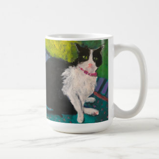 Tuxedo Cat 15 oz Mugg