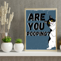 Tuxedo CAT Är det här badrummet?