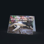 Tuxedo Cat Funny Mexican Wave Cute Birthday Card Kort<br><div class="desc">Tuxedo Cat Funny Mexikanska Wave Cute Birthday Card. Designad från ett av mina originalfoton,  njut!</div>