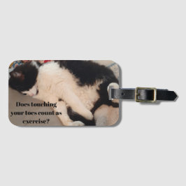 Tuxedo Cat Funny Quote Black and White Cats Girls Bagagebricka