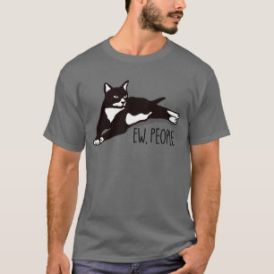 Tuxedo-Cat-introduktion mot Social T Shirt