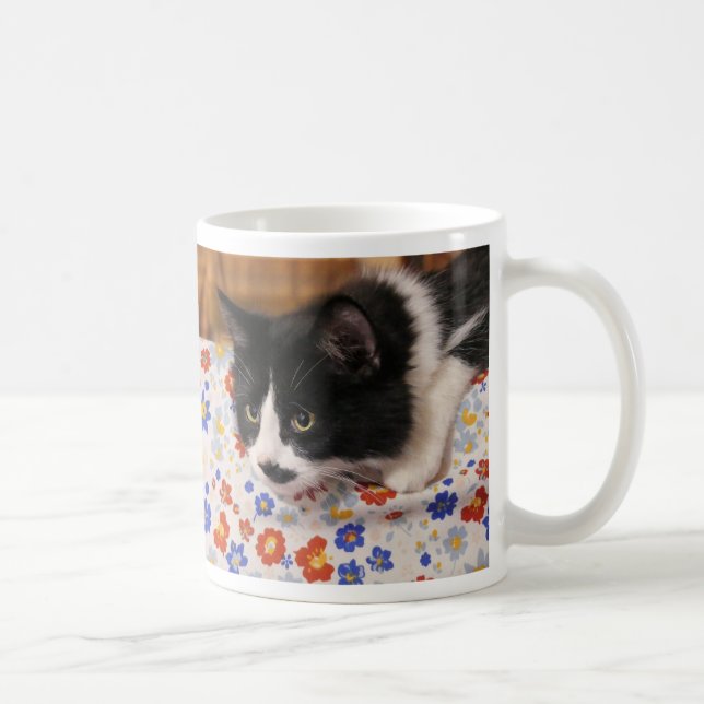 Tuxedo Cat Kaffemugg (Höger)