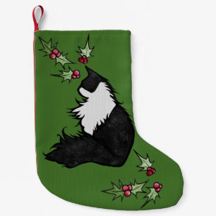 Tuxedo Cat Liten Julstrumpa