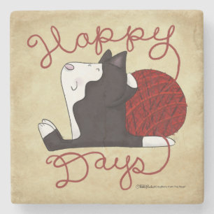Tuxedo Cat-Lycklig Days Stenunderlägg