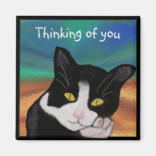 Tuxedo, Cat Magnets Magnet (Framsidan)