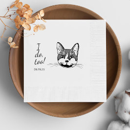 Tuxedo Cat-Personlig.. Pappersservett