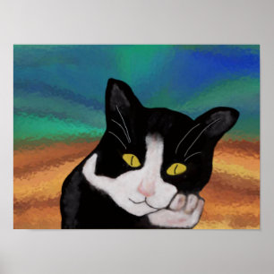Tuxedo - Cat-Poster Poster