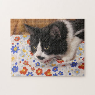 Tuxedo Cat Pussel