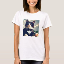 Tuxedo Cat T Shirt