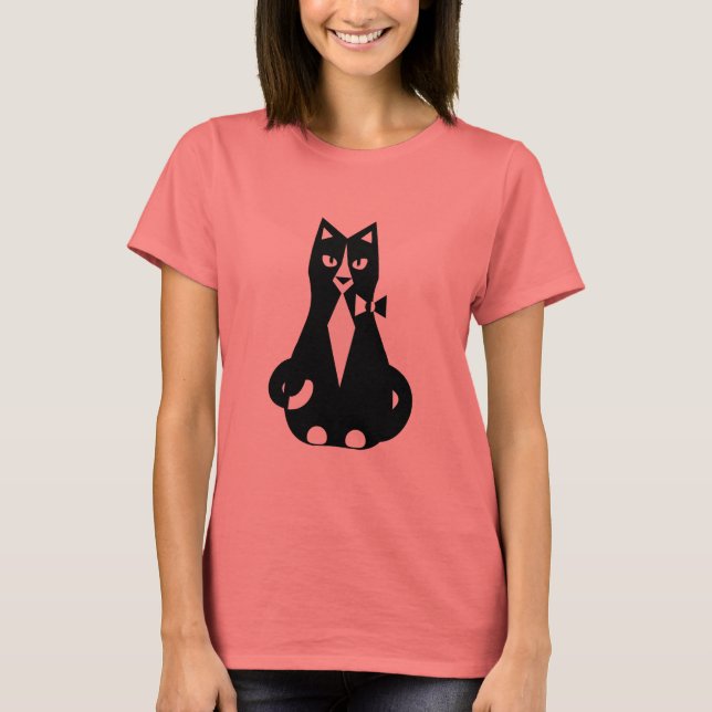 Tuxedo Cat Tee (Framsida)