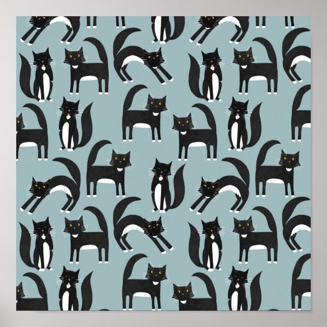 Tuxedo Cats Poster (Framsidan)
