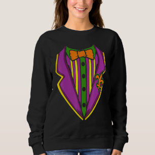 Tuxedo Costume Mardi Gras Carnival Parad Masquera T Shirt