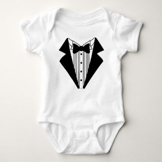 Tuxedo Infant creeper T-shirt