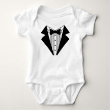 Tuxedo Infant creeper