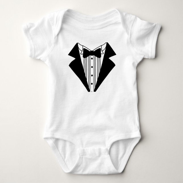 Tuxedo Infant creeper Tröja (Framsida)