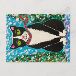 Tuxedo-jul Vykort