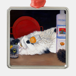 Tuxedo-katalog med lång smak julgransprydnad metall