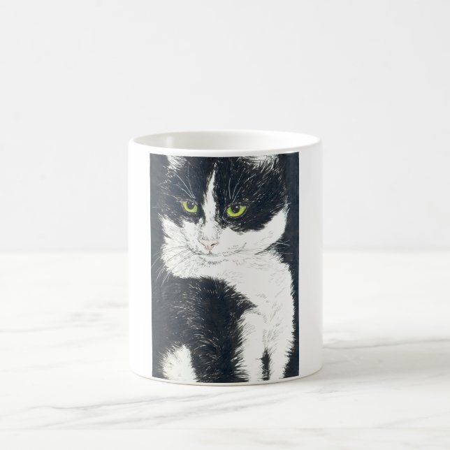 Tuxedo-katt Kaffemugg (Center)