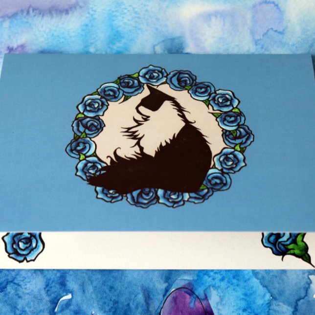 Tuxedo Katt Vår Konst Kort (Skapare uppladdad)