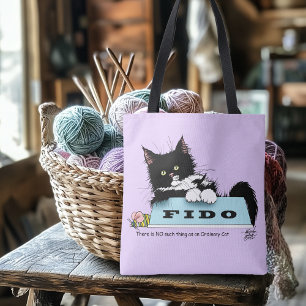 Tuxedo Kitten Hund's Bowl Tygkasse