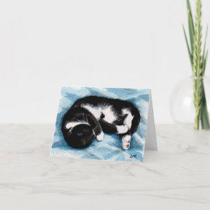 Tuxedo-kort för målning av lyft kort