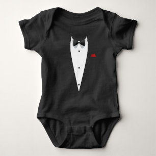 Tuxedo med Bowtie Funny Gift för Bröllop T Shirt
