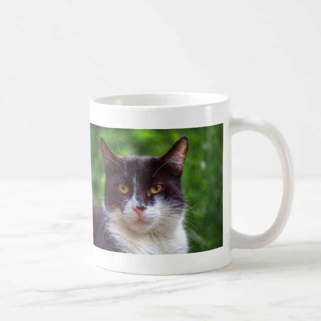 Tuxedo Porträtt Kaffemugg (Höger)