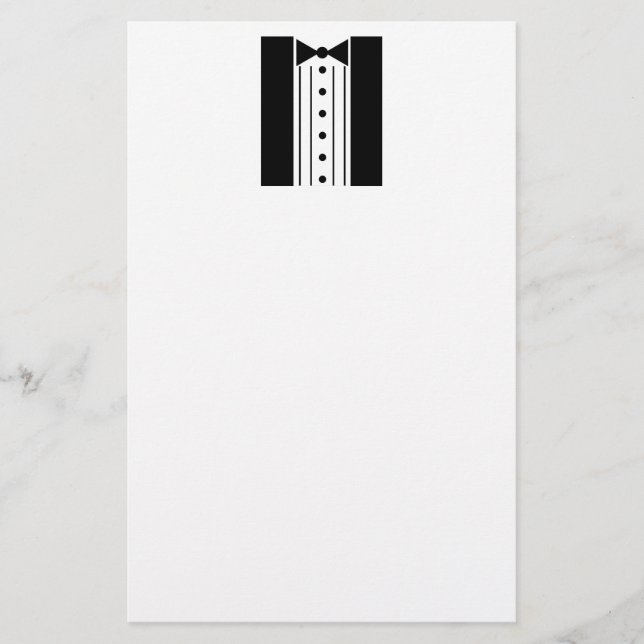 Tuxedo Stationery Brevpapper (Framsida)
